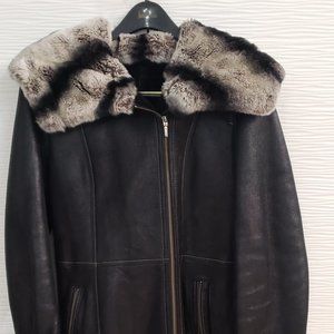 Shearling coat